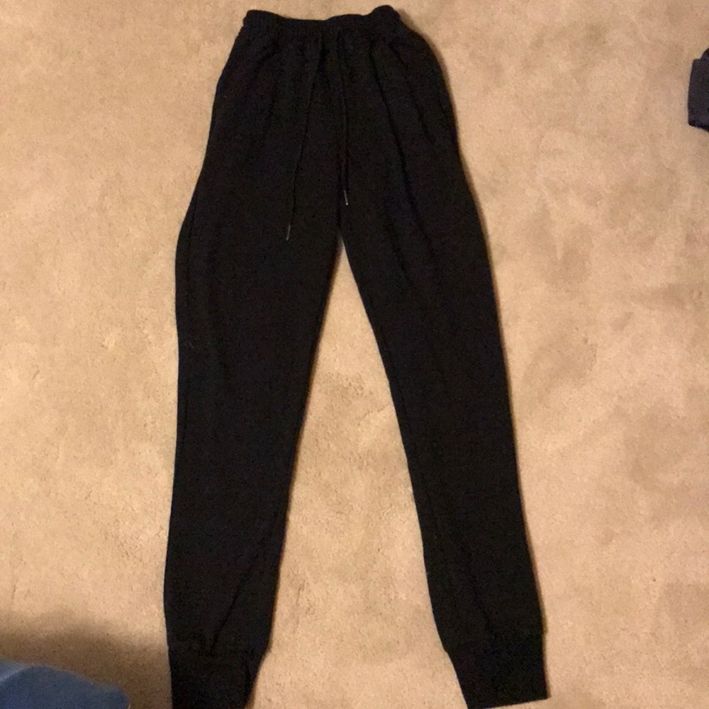 Black joggers